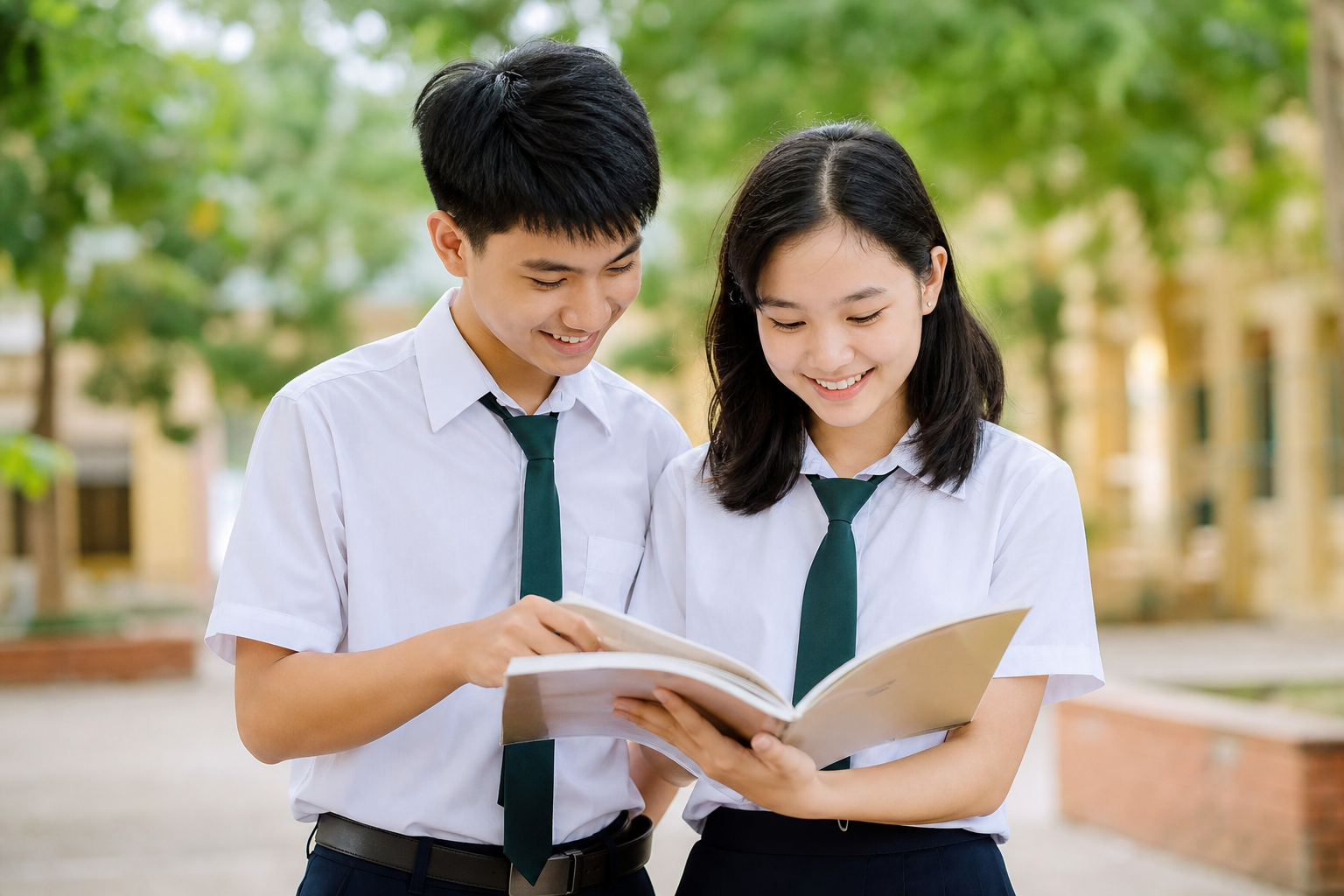 Học sinh Trường Phan Chu Trinh
